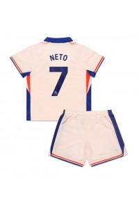 Chelsea Pedro Neto #7 Babytruitje Uit tenue Kind 2024-25 Korte Mouw (+ Korte broeken)